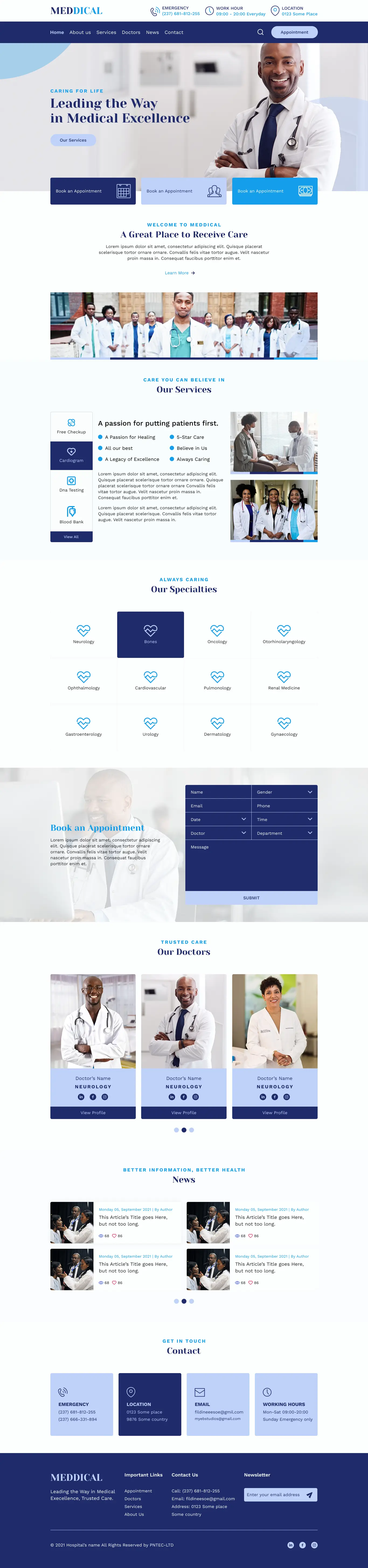 MEDDICAL – Hospital Full Architecture